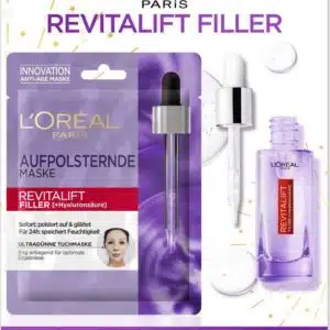 L'ORÉAL PARIS Gesichtspflege-Set »Revitalift Filler«, 2-tlg., mit Maske und Hyaluron-Serum